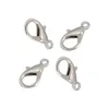 500Pcs 10 12 14 16mm Alloy Lobster Hooks End Connector Clasps For Jewelry Making Findings Necklace Bracelet DIY Earrings Supplies