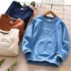 Imprimer ours sweat printemps automne enfants garçons sweats à capuche adolescents manches longues pulls Moletom filles Sudaderas enfants vêtements en coton