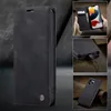 Lederen flip telefoonholster met kaartslots magneet mobiele telefoon cover cows voor Apple iPhone XS XR SE 11 12 13 14 Pro Max B213