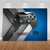 Party Decoration 3D Game Handle Printed Wall Banner For Boys Girls Birthday Bakgrund PO POGRAPHIK Bakgrund Dekorationer