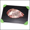 Meat Poultry Tools Fast Defrosting Tray Food Meat Fruit Plate Board Quickly Thaw Frozen Kitchen Tools With Sile Legs Edges Pad Dro Dhipd