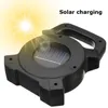 مصابيح الطاقة الشمسية مدعومة USB محمولة 30W LED LEDLANTERS COB بقعة قابلة لإعادة شحن الضوء في الهواء الطلق مصباح العمل في الهواء الطلق 2400LM