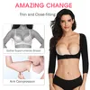 Womens Shapers Upper Arm Shaper Post Slimmer Maniche a compressione Postura Correttore Top Shapewear per le donne Gilet dimagrante 221207