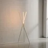 Lampade da terra Treppiede minimalista a led per soggiorno Illuminazione per ufficio Camera da letto Luce da terra Art Déco Atmosfera Luci Casa