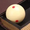 Décorations intérieures Grande boule de billard américaine Rouge Noir Huit Mère 5,7 cm Grande tête de billard