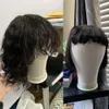 Wig Stand Color Training Donquin Head Canvas كتلة لجعل عرض الشعر Manikin حامل 221207