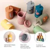 Tasses Vaisselle Ustensiles 150ML Bébé Nourrir Verres Paille Tasse Bouteilles D'apprentissage Anti Fuite Silicone Vaisselle Toddler Bouteille D'eau 221208