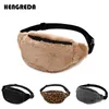 Waist Bags Faux Rabbit Fur Fanny Pack Women Plush Men Winter Bum Female Travel Hip Coins Phone Pouch Casual Chest 221208