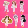 Dolls Arrival 18 Bjd Set 15cm Altezza Lady Girls Genuine Blind Box Dress Up Accessori Girl Toys 221208