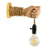 V￤gglampor loft vintage glas sconces s￤ng lampa kristalllampor upph￤nger tr￤ boll g￥ng vardagsrummet s￤ngplats