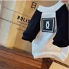 Klasyczne ubrania dla psów kot pies odzież bawełna moda swobodna kurtka sweter projektanci ubrania zwierząt jesień zimowe ubrania dla zwierząt domowych245i