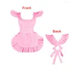 Themakostuum volwassen schattige lolita schort pvc Franse meid sissy accessoire gotische jurk Halloween ruche serveerster