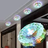 Plafondlampen laimaik kristallicht 3w hall verlichting AC90-260V veranda lamp led pumpkin gangpadcorridor