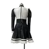 Vestidos casuais vestido de marinheiro anerótico vendendo lancita lolita pvc vestido francês uniforme cosplay roupa de roupa anime 7xl