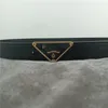 Ceinture Designer Ceintures Triangle Modèle PBuckle Ceinture pour Hommes Femmes Or Argent Luxe Cuir Ceinture300s