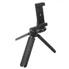 Treppiedi Fotocamera SLR Gimbal Rig Holder Treppiede portatile Adattatore per montaggio su telefono con scarpa fredda Staffa di rotazione a 360°