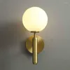 Kroonluchters Amerikaanse moderne koper luxe G9 led kroonluchter slaapkamer glazen bolverlichting hangende lamp hangend