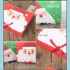 Christmas Decorations Christmas Eve Big Gift Box Santa Claus Fairy Design Kraft Papercard Present Party Favor Activity Red Green Gif Dhnzl