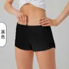 Zomer Ademend Sneldrogend Sport Ty Shorts Women039s Effen Kleur Pocket Running Fitness Broek Prinses Sportkleding G5811508