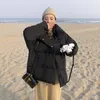 Женские траншеи плазки теплые хлопковые укладки Parkas Women 2022 Модная зима в корейском стиле.