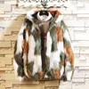 Heren down parka's warme jassen voor mannen fleece faux bont mannelijke capuchon casual dikkere boetiek slanke jassen maat 5xl 221207