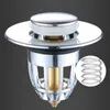 Bath Accessory Set Sink Strainer Stopper Pop Up room Tool Basin Drain Bounce Core Catcher room Shower Universal Drainer Accessories 221207