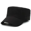 Bérets taille réglable hommes coton chapeaux militaires 2023 printemps automne hommes casquette plate chapeau de relance mâle os simple décontracté casquettes de la marine