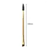 Makeup Brushes Double Head Mascara Wands Applicator Wood Handle Professional Eye Lash Extension Combs Reusable Portable Cosmetic Beauty Tool