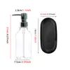 Liquid Soap Dispenser Bathroom Refillable Shampoo Conditioner Empty Bottles with Silver Pump 500ml Kitchen Lotion Container 221207