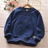 Autumn Steel Print Bear Sweatshirt Children Boys Hoodies Tonåringar Långärmad tröjor Moletom Girls Sudaderas Kids Bomullskläder