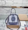 2022 New Fashion Handbag Mini Bucket Bag Women Whole Deflible Lefters Strap Luxury Designer Crossbody Counter Counter Counter