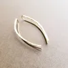 Bengelen kroonluchter 30 mm 925 zilveren oor klimmer gehamerd oorbellen goud gevulde handgemaakt handgemaakte oorbellen minimalistische pendientes brincos boho vrouwen 221208