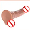 Consolador de juguete sexual, pene realista con ventosa, juguetes para mujeres, simulación de vibración para adultos, vibrador femenino grande de silicona suave