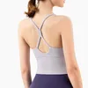 Yoga outfit Salspor Women Sport Bh Push Up Shockproof Fitness Training Running Underwear Backless Tops Solid Sportwear Gym Female