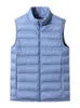 Men's Down Parkas 90% White Duck Padded Winter Ultra-Light Vest Men Sleeveless Jacket Slim Puffer Waistcoat Warm Gilet Coats Plus Size 8XL 221208