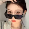 2022 Nytt Mode Fyrkantiga Solglasögon Personlighet Snowflake Glasögon Koreansk Street Shooting Glasögon Trend solglasögon kvinnor
