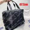 5 Estilo Bolsa de lona de gran capacidad para mujer Hombres Moda Cremallera Bolsas de viaje Diseñador Bolsa de equipaje Bolsos deportivos impermeables al aire libre Cro285Z