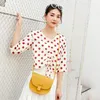 Вечерние сумки Candy Color Fashion Corea Style Sling Bag 2022 Женский плечо телефон мини -боковой посланник