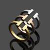 2022 Love Ring Men's Ring Luxury Jewelry Titanium Yellow Gold Silver Rose Size 6/7/8/911mm Icke-allergiska ringar Designer Kvinnesmycken