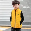 Men's Vests Children Heated Jacket Trendy Unisex Solid Color For Daily Wear Thermal Vest Electric