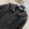 23SS FW Hoodie Hoodie سترات قابلة للعكس مع نمط خطاب Mongram مصمم خمر معطف Parka Girls Milan Runway Designer Puffer Long Sleeve Tops Outwear