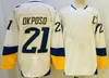 Kyle Okposo Reverse Retro Hockey Jersey Alex Tuch Rasmus Dahlin Owen Power Tage Thompson Dominic Hasek Trikots