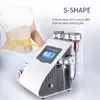 Body Slant Machine 9-i-1 Multifunktion Ultraljud 40K Cavitation Vacuum RF Laser Lipolysis EMS Phototerapy Ice Spa Massager