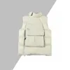 Marca Topstoney Parkas Functional Scimitar Zipper Light Down Jacket Masculino e Feminino Pão Quente Parka Tamanho M-2xl