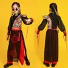 Ethnic Clothing Style Hip-Hop Suit Boys Chinese Fashion Clothes Children Show Girls Jazz Street Dance Catwalk Costumes Practice