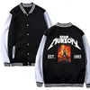 Men's Hoodies Sweatshirts Eddie Munson Baseball Jacket Pilot Women's Couple Fall Streetwear 221208