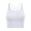 Yoga Outfit Fitness Bra UPDATED 2.0 Gym Running Crop Tops Women Soft Nylon Sport Bras Anti-sweat Padded Workout Brassiere