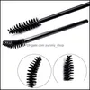 Autres articles ménagers Autres articles ménagers Peigne à cils Pinceau de maquillage One Time Grafting Spiral Portable Eyebrow Curling Tool S Dh5Sh