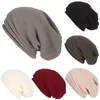 Bandanas Winter baggy slouchy beanie hoed wol gebreide warme pet voor mannen vrouwen oversized buiten skiën wandeljaals