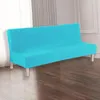 Stoelbedekkingen armloze bank deksel stretch futon bank zonder armleuningen slipcover meubels bescherming beschermer voor L-vormige banken